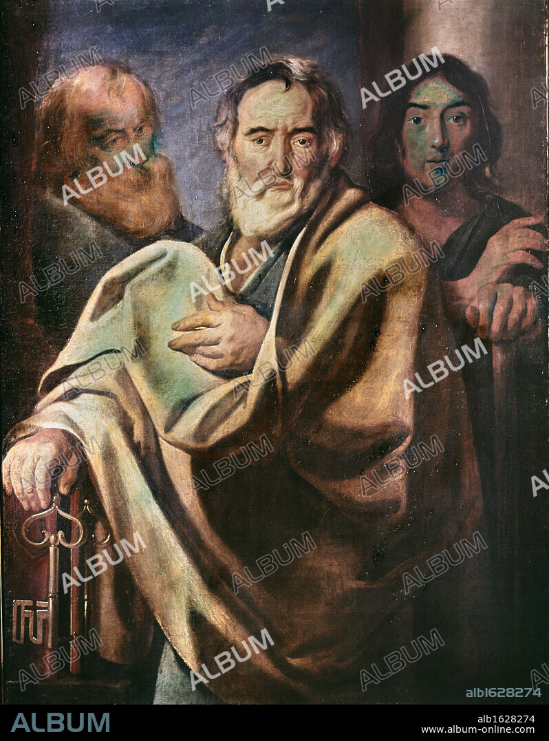 Saint Peter  Jacob Jordaens (1593-1678 Flemish).