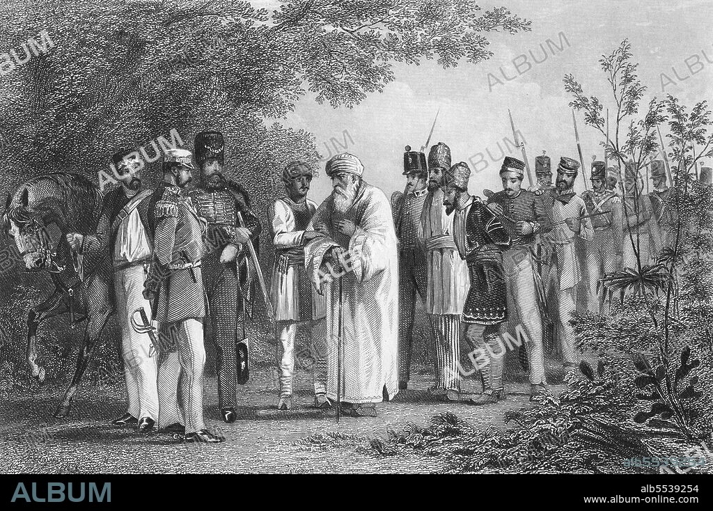 Mirza Abu Zafar Sirajuddin Muhammad Bahadur Shah Zafar (Urdu: ??? ??? ?????? ?????? ???? ?????? ??? ????), better known as Bahadur Shah Zafar (Urdu: ????? ??? ????), on 24 October 1775 – died 7 November 1862), was the last Mughal emperor and a member of the Timurid Dynasty. Zafar was the son of Mirza Akbar Shah II and Lalbai, who was a Hindu Rajput, and became Mughal Emperor when his father died on 28 September 1837. He used Zafar, a part of his name, meaning 'victory', for his nom de plume as an Urdu poet, and he wrote many Urdu ghazals under it. After his involvement in the Indian Rebellion of 1857, the British tried and then exiled him from Delhi and sent him to Rangoon (now Yangon) in British-controlled Burma (Myanmar).