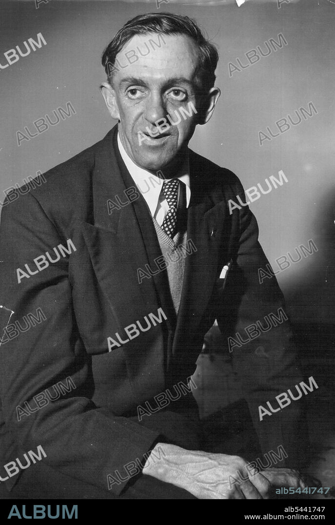 Joshua Smith has avoided the public eye since the controversy over the portrait of him by William Dobell that won the Archibald Prize. January 12, 1955.