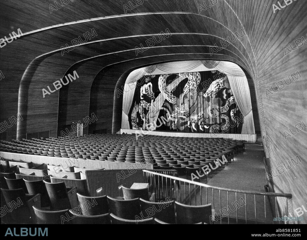 STOCKHOLM 1938 - Salongen på biografen Draken vid Fridhemsplan Foto: TT Kod: 190 COPYRIGHT SCANPIX SWEDEN.
