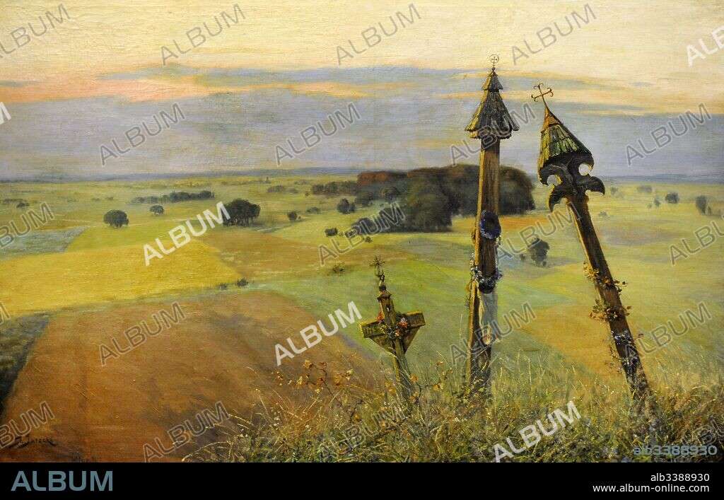 Stanislaw Jarocki (1871-1944). Polish painter. Sacred Zemaitija, 1910. National Gallery of Art. Vilnius, Lithuania.