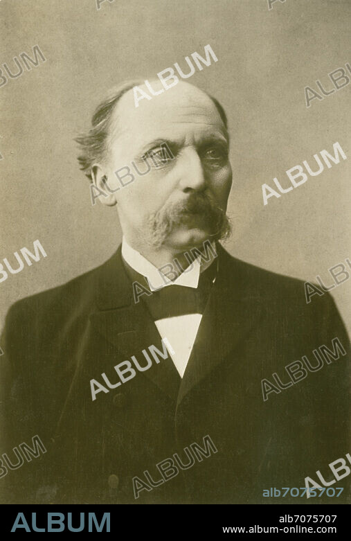 Spielhagen, Friedrich Schriftsteller Magdeburg 24.2.1829 - Berlin 25.2.1911. Porträtaufnahme, um 1900.