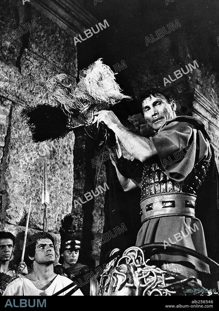JACK PALANCE dans BARABBAS, 1962, réalisé par RICHARD FLEISCHER. Copyright COLUMBIA PICTURES.