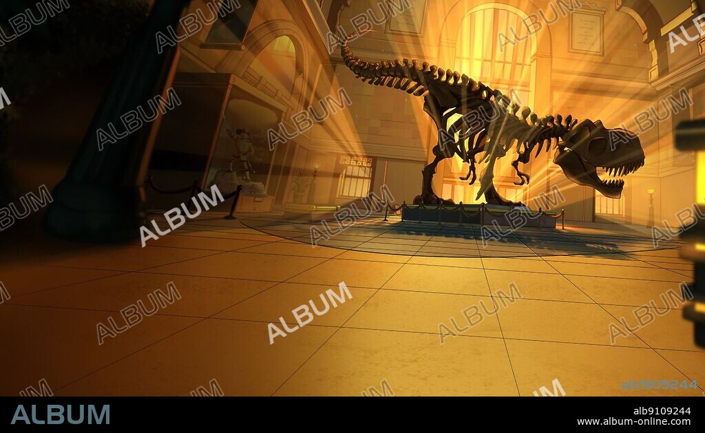NOCHE EN EL MUSEO: EL RETORNO DE KAHMUNRAH, 2022 (NIGHT AT THE MUSEUM: KAHMUNRAH RISES AGAIN), dirigida por JUSTIN LOVELL y MATT DANNER. Copyright 20th Century Fox Animation.