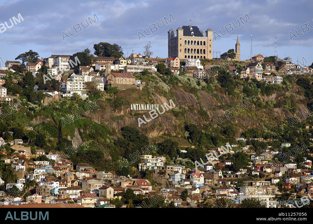 Queen's Palace, Rova of Antananarivo Upper City, Antananarivo city, Tananarive, Madagascar, Africa.