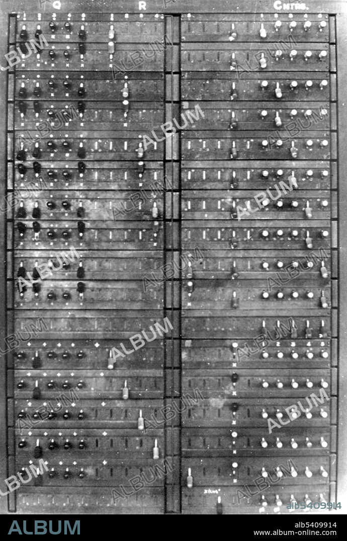 Colossus Showing Q Panel, 1945