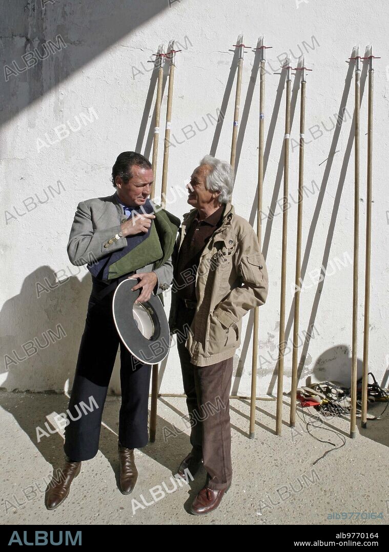 Abril 2006. Iscar, Valladolid foto Heras, Sebastian palomo
Linares con Jose Maria Manzanares,,,,,,,,,,,,,Archdc.