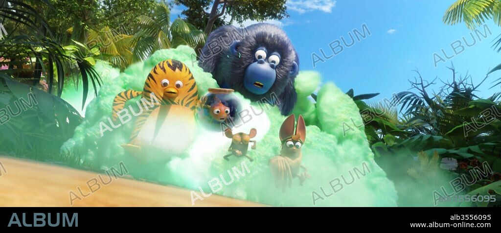 LA PANDA DE LA SELVA... ¡AL RESCATE!, 2017 (AS DE LA JUNGLE), dirigida por DAVID ALAUX. Copyright France 3 Cinéma / Master Films / S.N.D / TAT Productions.