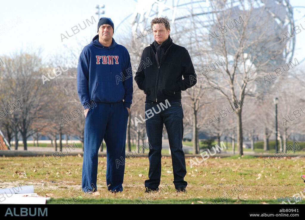 COLIN FIRTH and JEFFREY DEAN MORGAN in THE ACCIDENTAL HUSBAND, 2008, directed by GRIFFIN DUNNE. Copyright BLUMBHOUSE PRODUCTIONS/TEAM TODD/YARI FILM GROUP (YFG).