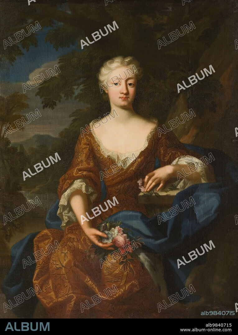 HERMAN HENDRIK DE QUITER. Lovisa Dorotea Sofia, 1680-1705, Princess of Prussia, 1724.
