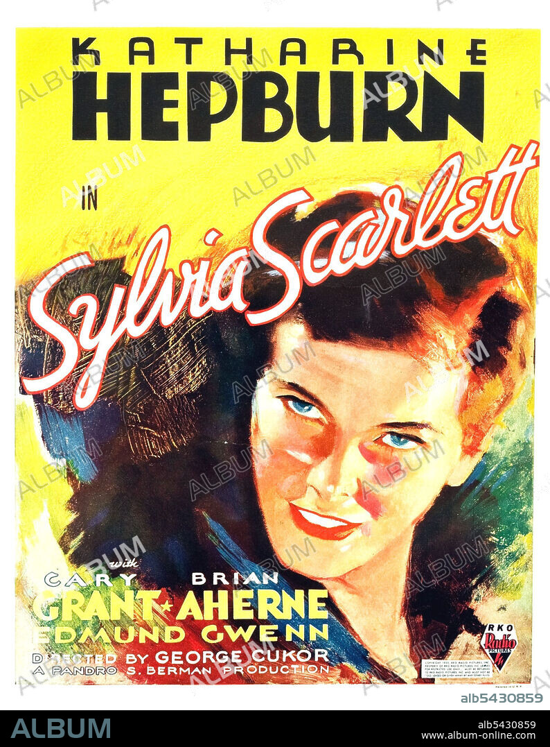 KATHARINE HEPBURN in SYLVIA SCARLETT, 1935, directed by GEORGE CUKOR. Copyright RKO.
