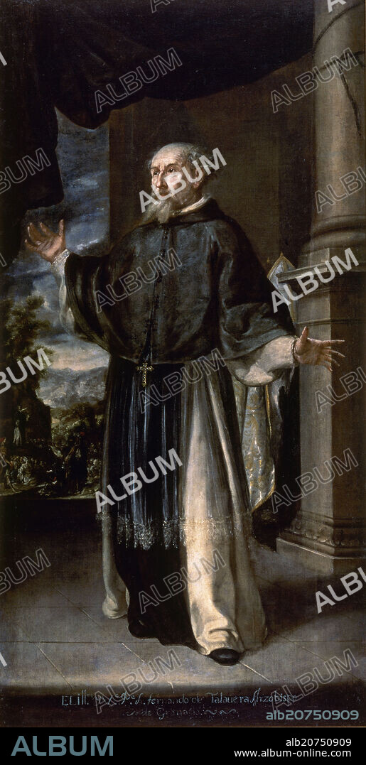 JUAN DE VALDÉS LEAL. FRAY FERNANDO DE TALAVERA, 1657, O/L 249x127.