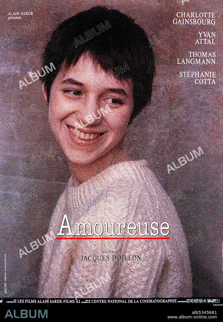 CHARLOTTE GAINSBOURG dans AMOUREUSE, 1992, réalisé par JACQUES DOILLON. Copyright Films A2 / Les Films Alain Sarde.