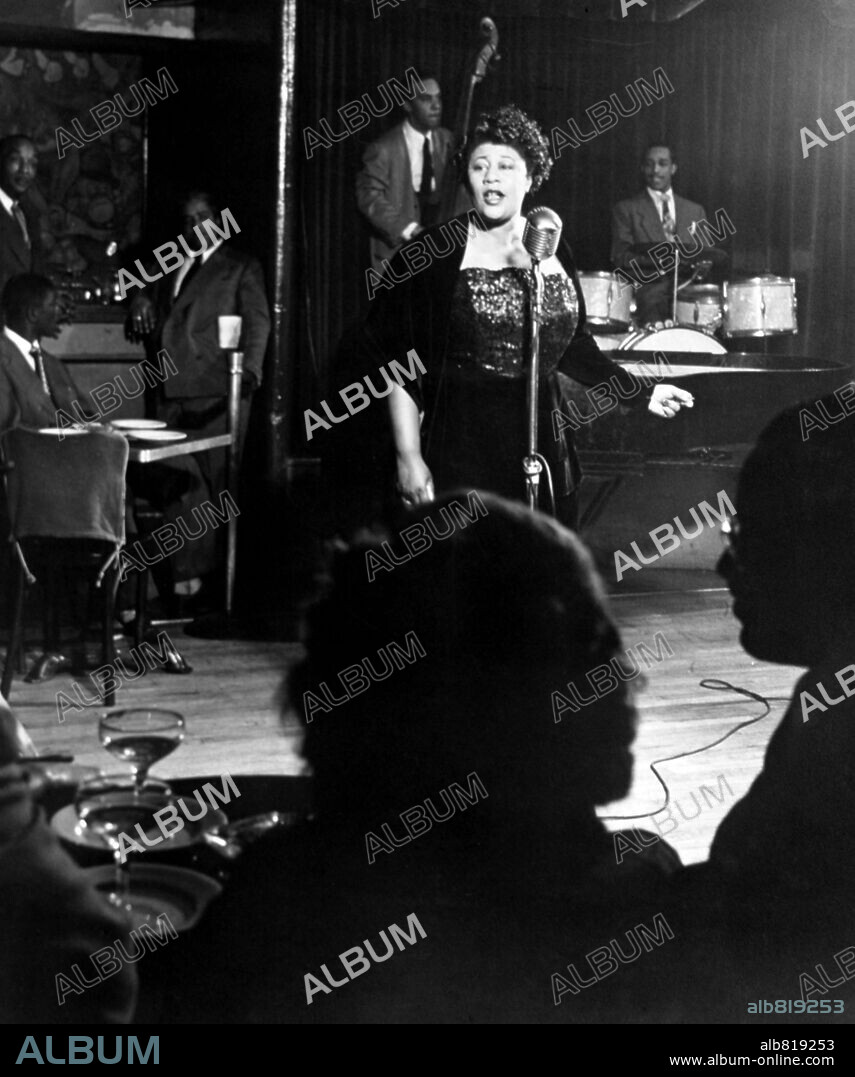 La cantante Ella Fitzgerald.