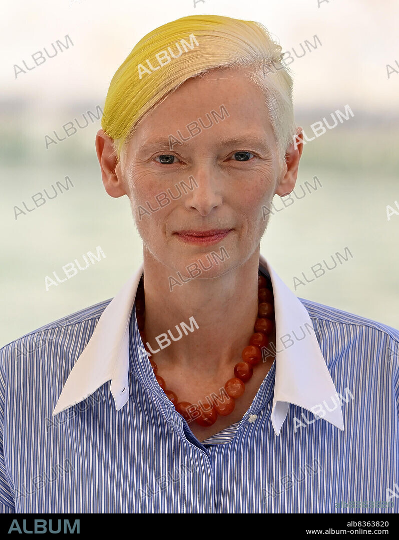 September 6, 2022, VENICE: British actress Tilda Swinton arrives at the Lido Beach for the Venice International Film Festival, in Venice, Italy, 06 September 2022. The 79th edition of the Venice Film Festival runs from 31 August to 10 September 2022. ANSA/ETTORE FERRARI (Credit Image: © ANSA via ZUMA Press).