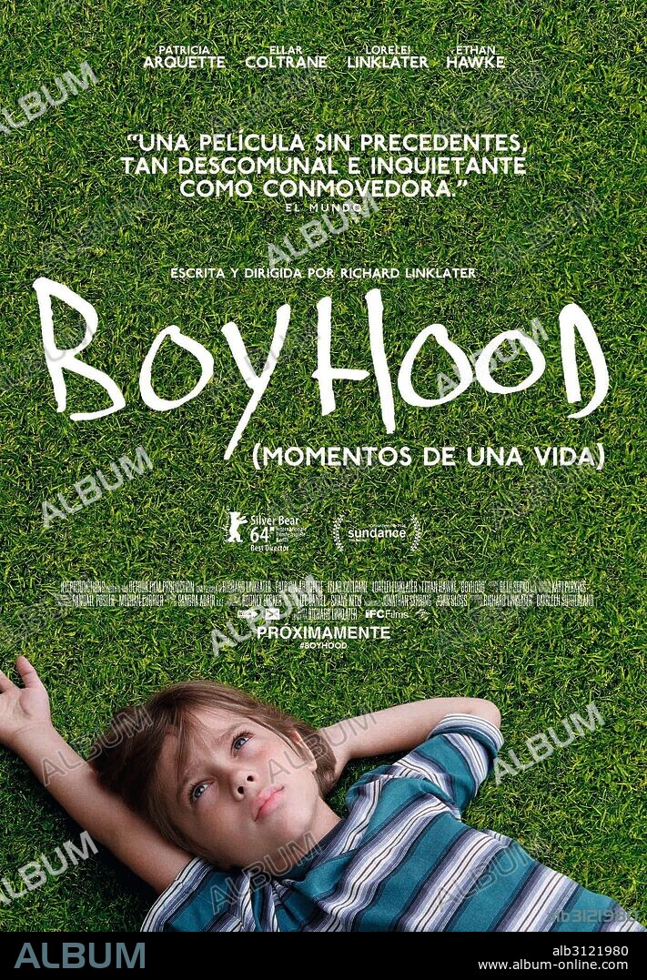 Poster of BOYHOOD, 2014, directed by RICHARD LINKLATER. Copyright IFC PRODUCTIONS/DETOUR FILMPRODUCTION.