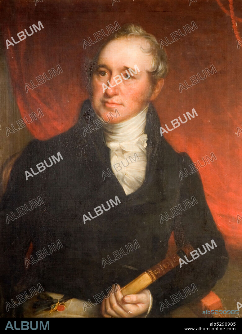 Portrait of George Attwood (1777-1834).