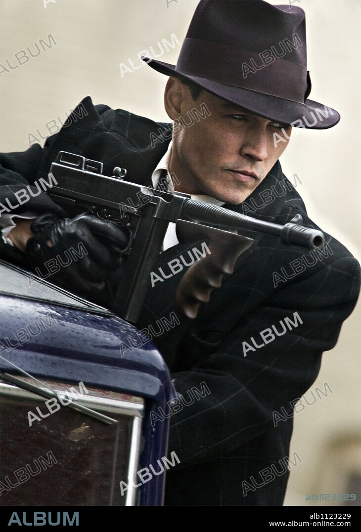JOHNNY DEPP in PUBLIC ENEMIES, 2009, unter der Regie von MICHAEL MANN. Copyright TRIBECA PRODUCTIONS.