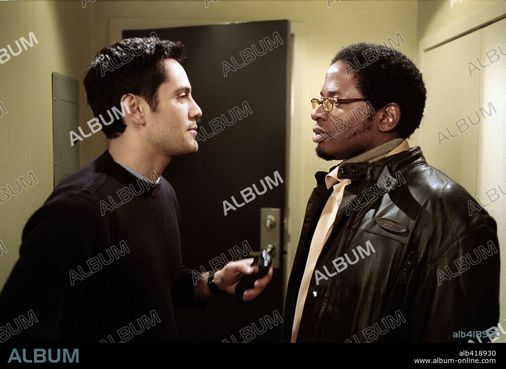 MICHAEL LANDES und TERRENCE "T. C" CARSON in FINAL DESTINATION 2, 2003, unter der Regie von DAVID RICHARD ELLIS. Copyright NEW LINE CINEMA.