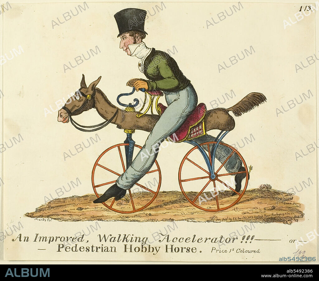 JL MARKS. Pedestrian Hobby Horse, n.d.