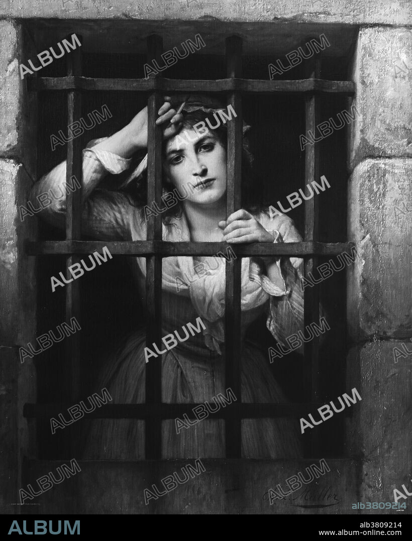 Charlotte Corday (July 27, 1768 - July 17, 1793) was a figure of the French Revolution. In 1793, she was executed under the guillotine for the assassination of Jacobin leader Jean-Paul Marat. Her decision to kill Marat was stimulated not only by her revulsion at the September Massacres, for which she held Marat responsible, but by her fear of an all-out civil war. She believed that Marat was threatening the Republic, and that his death would end violence throughout the nation. She also believed that King Louis XVI should not have been executed. She went to Marat's home on the evening of July 13th, claiming to have knowledge of a planned Girondist uprising in Caen. Marat admitted her. At the time, he conducted most of his affairs from a bathtub because of a debilitating skin condition. He wrote down the names of the Girondists that she gave to him, then she pulled out the knife and plunged it into his chest, piercing his lung, aorta and left ventricle, and died almost instantly. At her trial, when Corday testified that she had carried out the assassination alone, saying, "I killed one man to save 100,000." After her decapitation, Jacobin leaders had her body autopsied immediately after her death to see if she was a virgin. They believed there was a man sharing her bed and the assassination plans. To their dismay, she was found to be virgo intacta (a virgin). She was 24 years old.