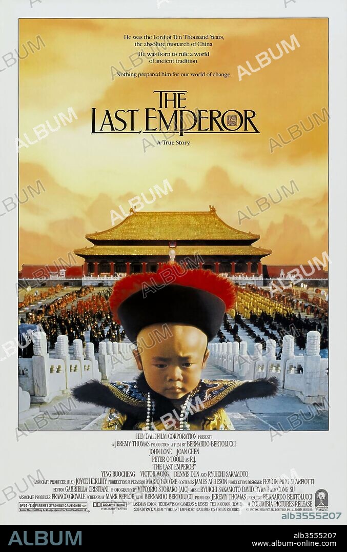 Poster of THE LAST EMPEROR, 1987, directed by BERNARDO BERTOLUCCI. Copyright COLUMBIA PICTURES.