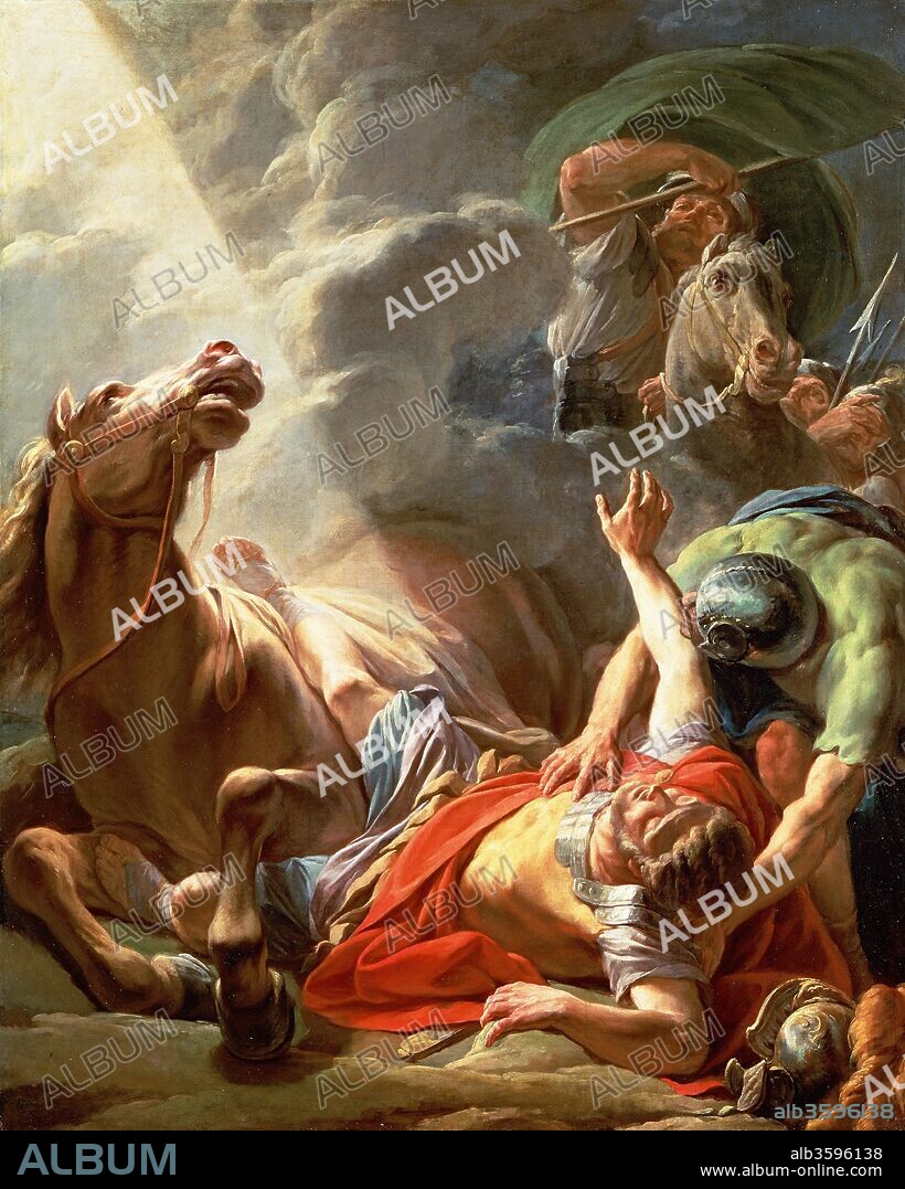 NICOLAS BERNARD LEPICIE. The Conversion of Saint Paul.