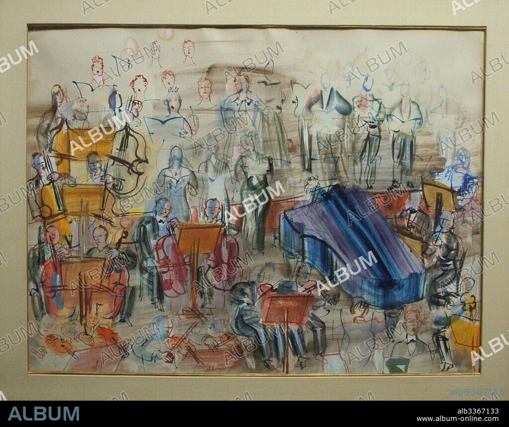RAOUL DUFY. Grand Orchestre.