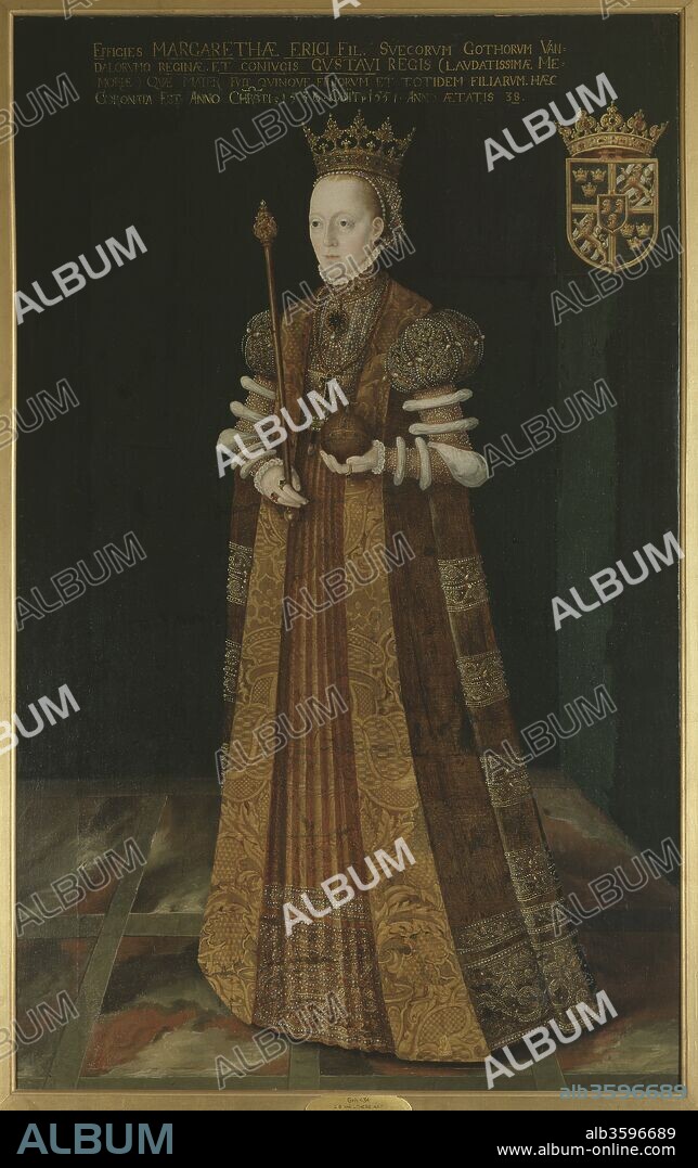 JOHAN BAPTISTA VAN UTHER. Queen Margaret Leijonhufvud of Sweden (1516-1551).