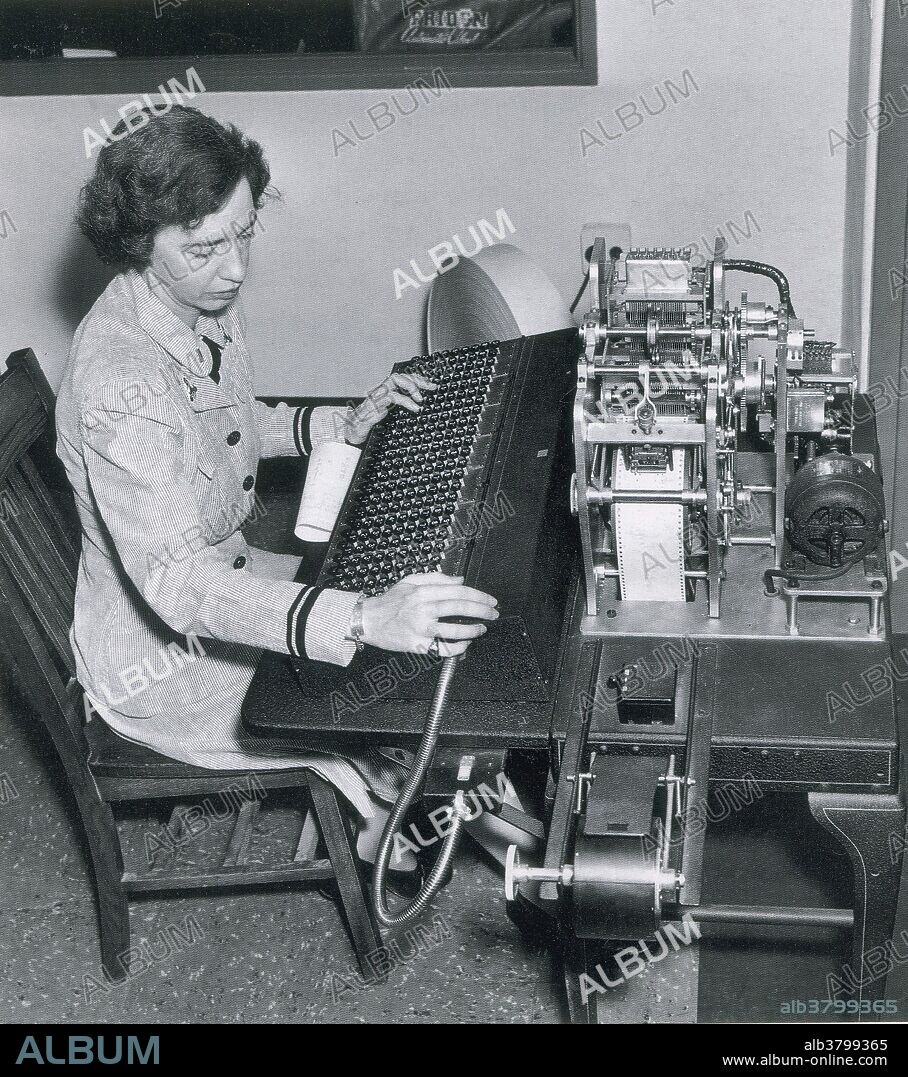 Hopper works on a manual tape punch computer, 1944. Grace Murray Hopper (December 9, 1906 - January 1, 1992) was an American computer scientist and United States Navy rear admiral. A pioneer in the field, she was one of the first programmers of the Harvard Mark I computer, and invented the first compiler for a computer programming language. She popularized the idea of machine-independent programming languages, which led to the development of COBOL, one of the first high-level programming languages. She is credited with popularizing the term "debugging" for fixing computer glitches (inspired by an actual moth removed from the computer). She was awarded 40 honorary degrees from universities worldwide during her lifetime. Owing to the breadth of her accomplishments and her naval rank, she is sometimes referred to as "Amazing Grace". She died in in 1992 at the age of 85 and was interred with full military honors in Arlington National Cemetery.