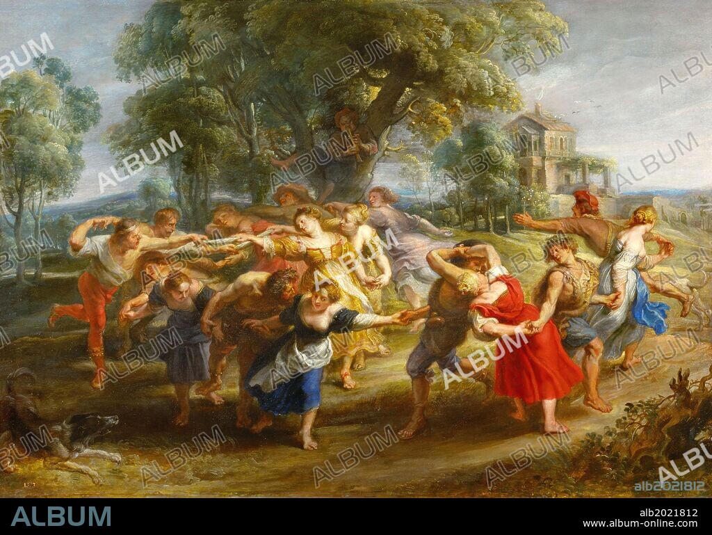 Peter Paul Rubens / 'Peasant Dance', 1630-1635, Oil on panel, 73 x 106 cm, P01691.