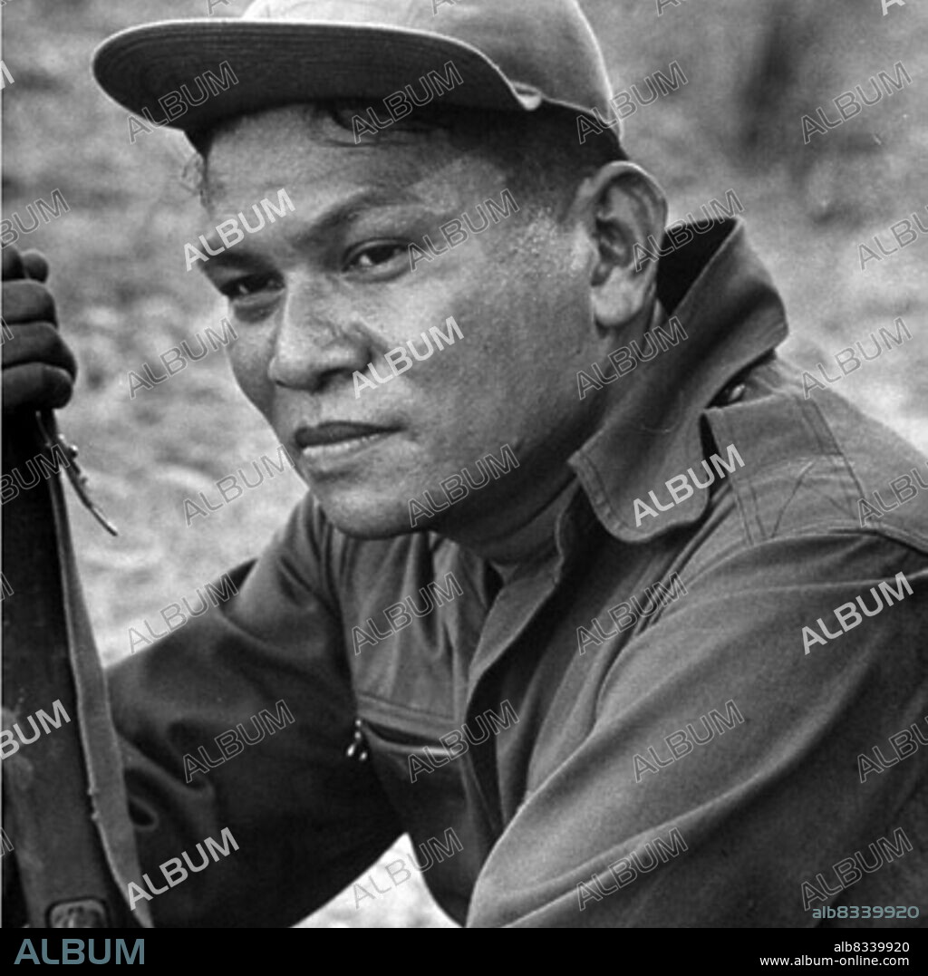 Ramon del Fierro Magsaysay Sr. (1907 - 1957) Filipino statesman who served as the seventh president of the Philippines, from December 30, 1953, until his death in an aircraft disaster on March 17, 1957. An automobile mechanic by profession, Magsaysay was appointed military governor of Zambales after his outstanding service as a guerrilla leader during the Pacific War. He then served two terms as Liberal Party congressman for Zambales's at-large district before being appointed Secretary of National Defense by President Elpidio Quirino. He was elected president under the banner of the Nacionalista Party.