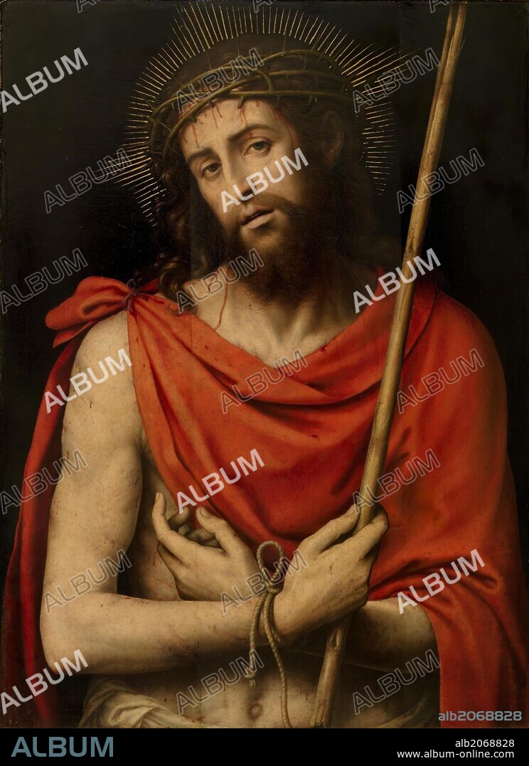 Juan de Juanes / 'Ecce Homo', Hacia 1570, Escuela Española, Óleo sobre Tabla, 83 cm x 62 cm, P00848.