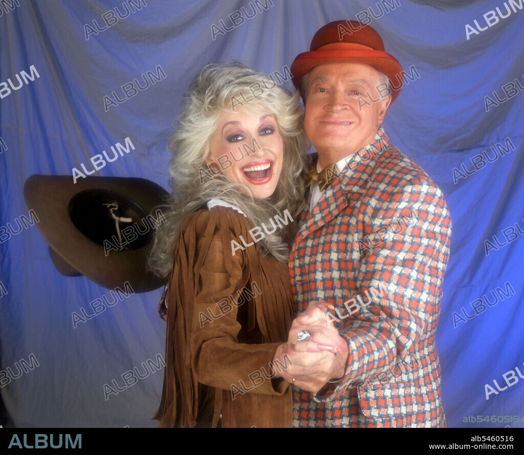 BOB HOPE and DOLLY PARTON in DOLLY, 1987, directed by LOUIS J. HORVITZ. Copyright Sandollar Productions.