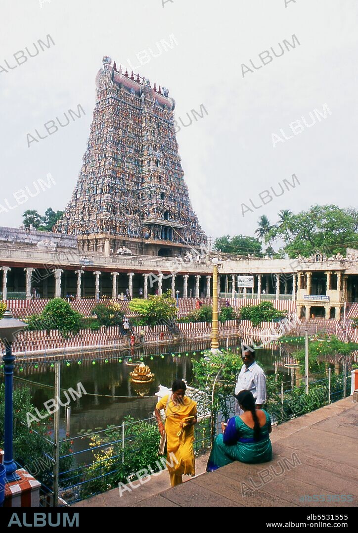 The Meenakshi Amman Temple (also called: Meenakshi Sundareswarar Temple, Tiru-aalavaai and Meenakshi Amman Kovil) is a Hindu temple dedicated to Parvati, known as Meenakshi, and her consort, Shiva, here named Sundareswarar. The present temple dates from between 1623 and 1655 CE.