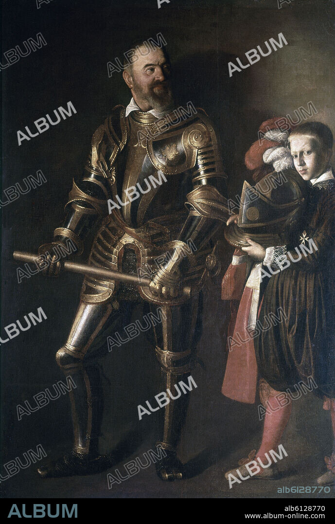 MICHELANGELO MERISI DA CARAVAGGIO (1573-1610). ALOF DE WIGNACOURT - 1607-1608 - O/L - 195x134 cm - BARROCO ITALIANO.