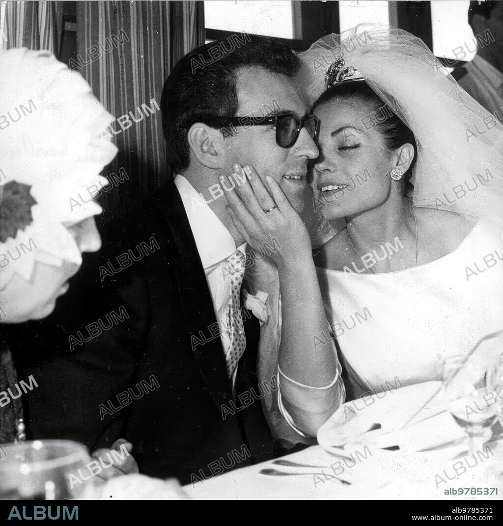 22 febrero 1961. Boda de Carmen Sevilla con el maestro Alguero.