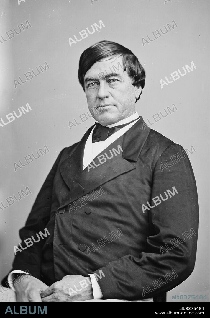 Hon. Cassius Clay, between 1855 and 1865. [Planter, politician and emancipationist: worked for the abolition of slavery; US minister to Russia].