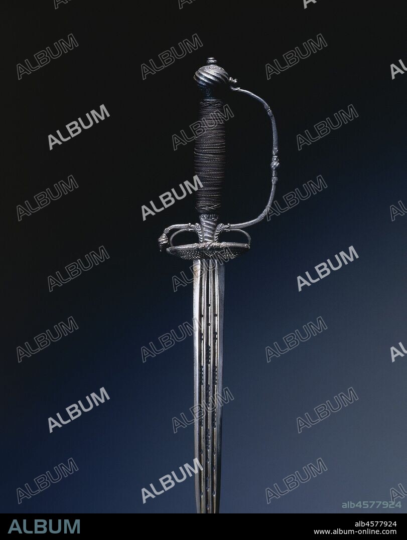 Small Sword, c. 1720-1760. During the 1700s, the small-sword emerged as a light, quick weapon. Like the rapier it was carried by unarmored civilians, the noblemen of the upper classes. Over time this delicate sword became more an accessory of male attire than a weapon essential to life and death. The sword hilt, which shows even when the blade is sheathed, became the ground for elaborate decoration. These small-swords thus represent the final stage in the evolution of the sword, from the edged weapons of antiquity to the elegantly refined blades of the 1700s and 1800s.