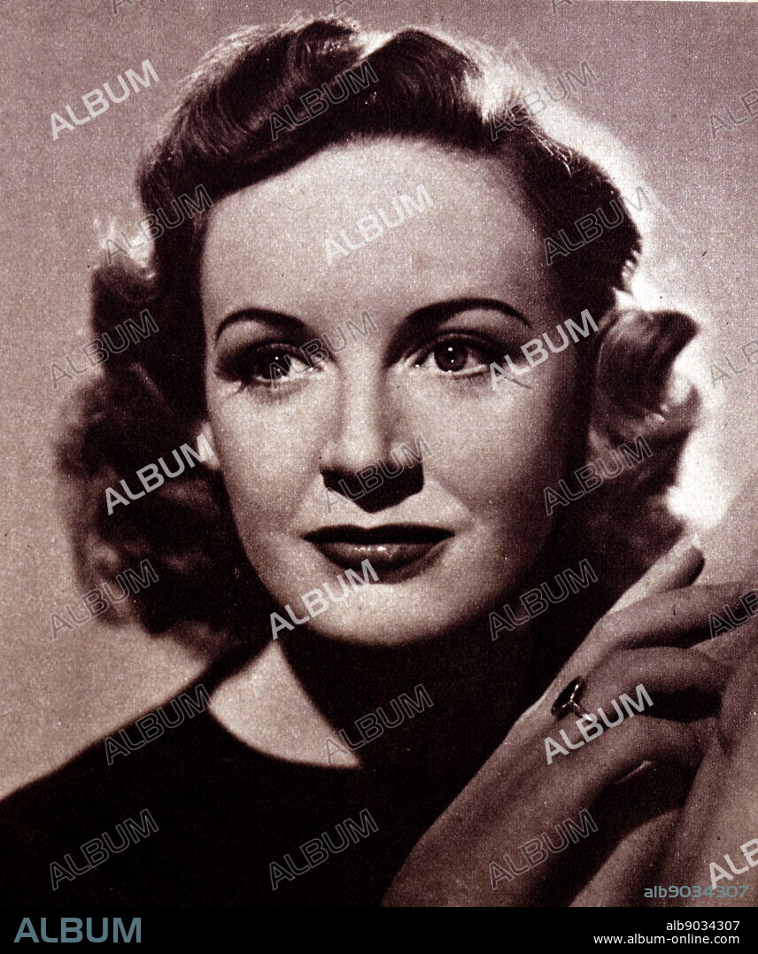 Photograph of Phyllis Calvert (1915-2002) an English film, stage and television actress.