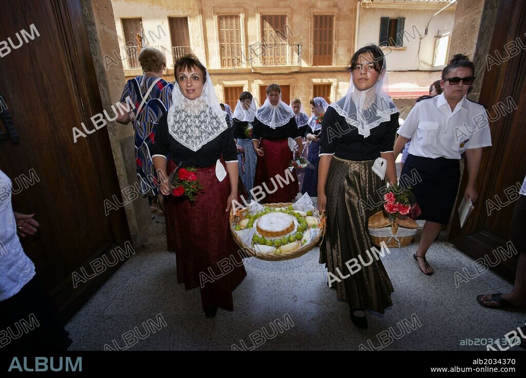 Fiestas de Santa Càndida. Llucmajor.Migjorn.Mallorca.Islas Baleares. España.