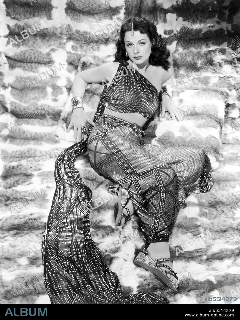 HEDY LAMARR en SANSON Y DALILAH, 1949 (SAMSON AND DELILAH), dirigida por CECIL B DEMILLE. Copyright PARAMOUNT PICTURES.