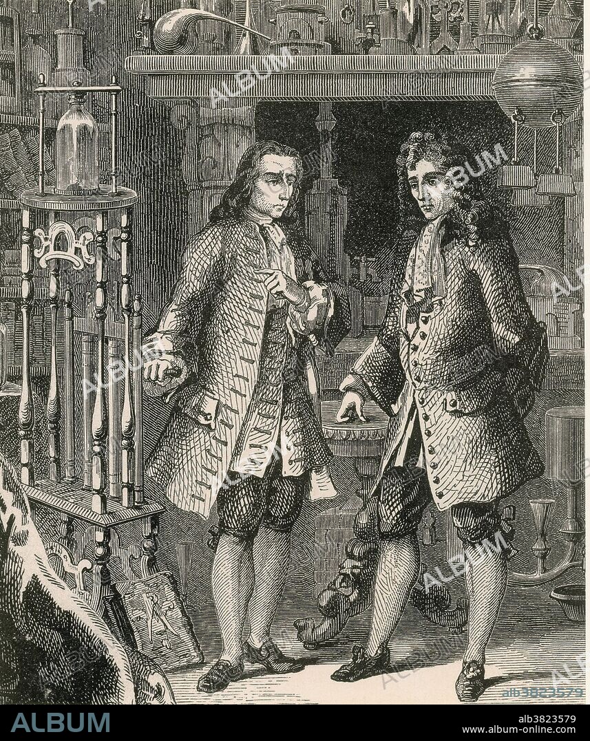Robert Boyle and Denis Papin