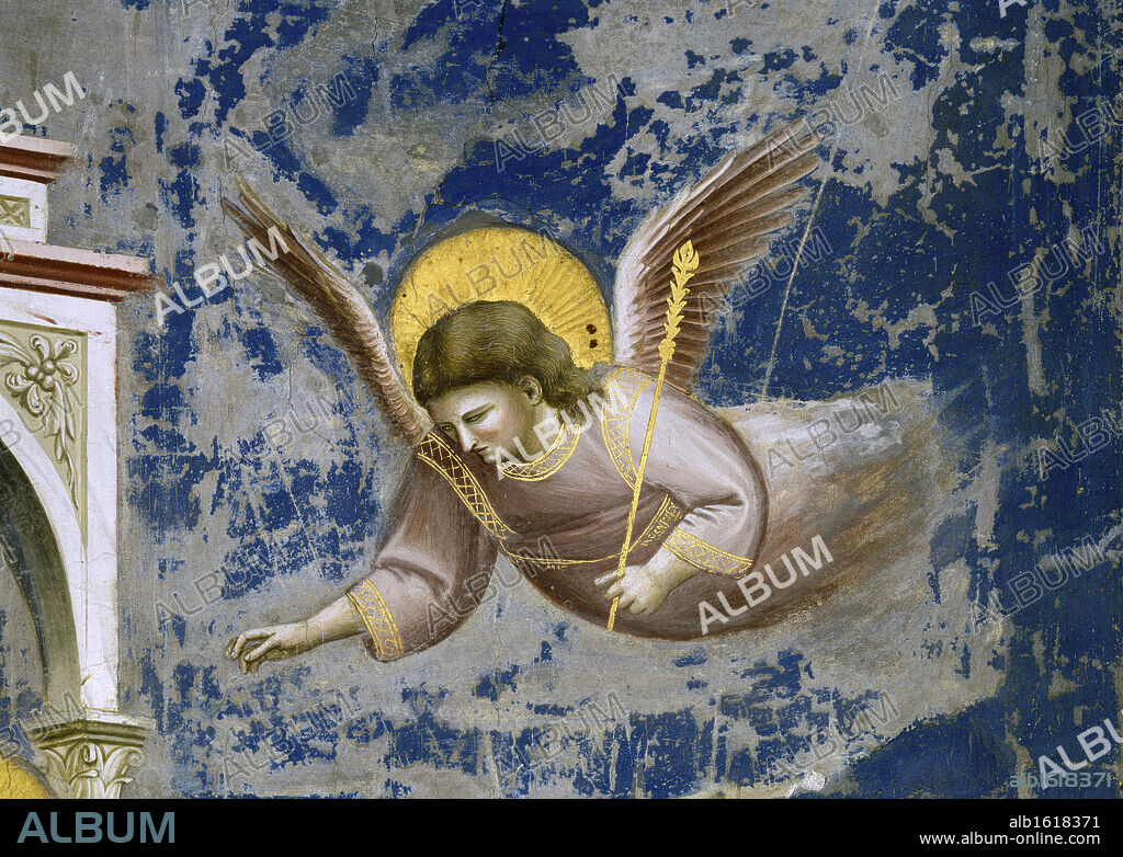 The Presentation at the Temple (Detail)  Giotto di Bondone (c.1266-1337/Italian)  Fresco  Arena Chapel, Padua, Italy.