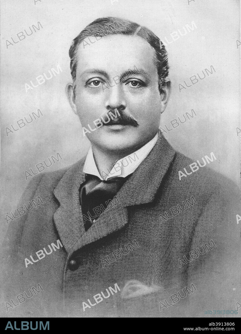 'The Duke of Portland', 1911. William John Arthur Charles James Cavendish-Bentinck, (28 December 1857 - 26 April 1943), known as William Cavendish-Bentinck until 1879, was a British landowner, courtier, and Conservative politician. He notably served as Master of the Horse between 1886 and 1892 and again between 1895 and 1905. From British Sports and Sportsmen Part 1. [British Sports and Sportsmen, London, 1911].