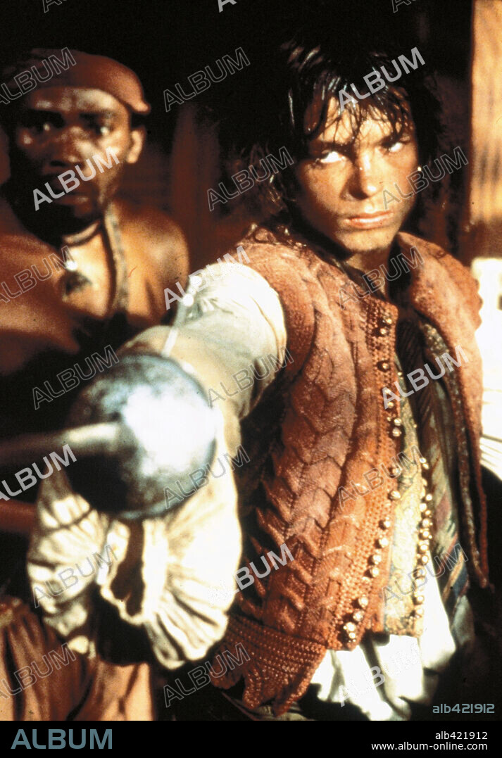 CRIS CAMPION in PIRATES, 1986, directed by ROMAN POLANSKI. Copyright CANNON FILMS.