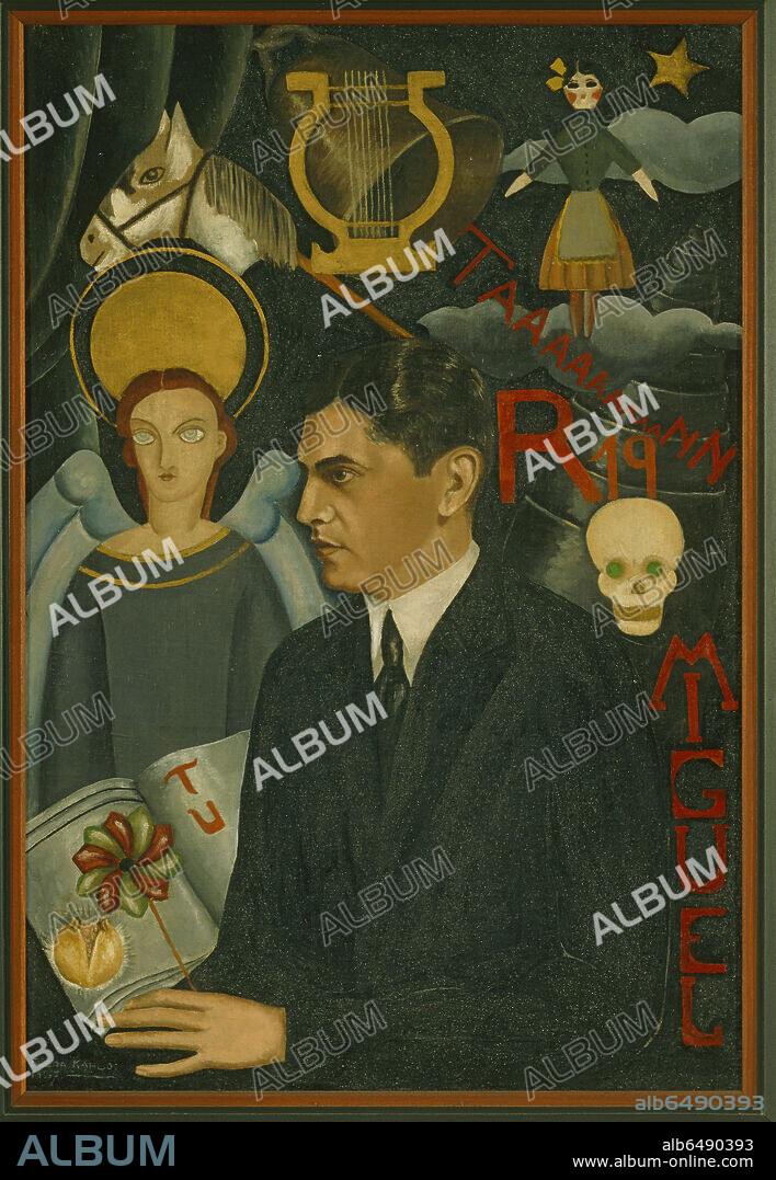 FRIDA KAHLO. Portrait of Miguel N. Lira, 1927. 
 
Gabierno del Estado de Tlaxcala, Instituto Tlaxcalteca de Cultura, Museo de Arte de Tlaxcala.