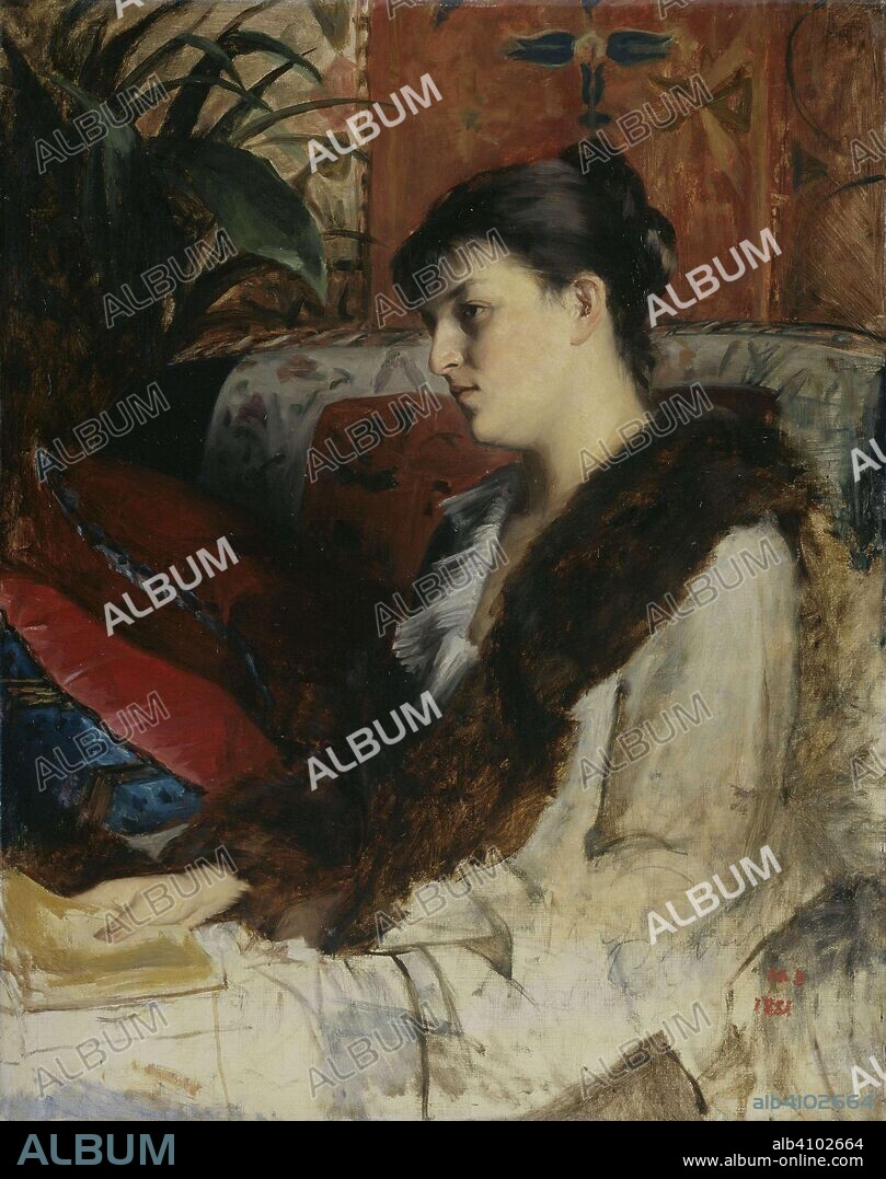 MARIA BASHKIRTSEFF. The Artist's Sister-in-law. Dating: 1881. Measurements: h 92.5 cm × w 73 cm; d 15 cm.