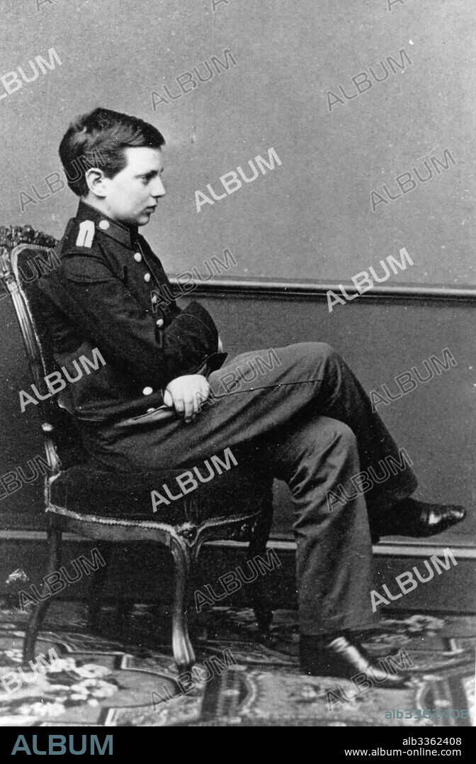 RUSSIAN PHOTOGRAPHER. Portrait of Grand Duke Vladimir Alexandrovich of Russia (1847-1909).
