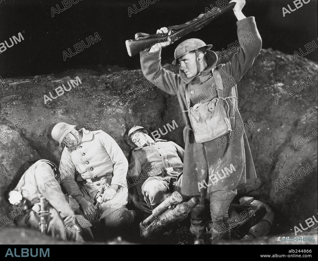 JOHN GILBERT in THE BIG PARADE, 1925, directed by KING VIDOR. Copyright M.G.M.